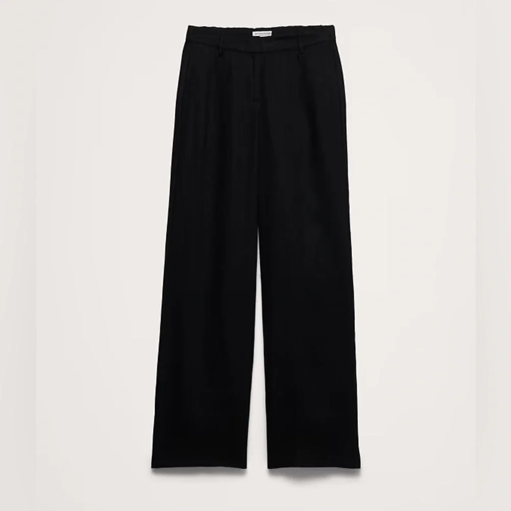 NWT! Banana Republic The Everyday Wide-Leg Pant in Linen- Multiple 🩷 892686